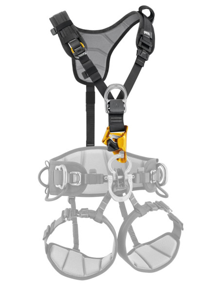 Torse pour harnais cuissard avec bloqueur ventral - TOP CROLL 2025 - PETZL®