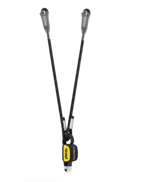 Longe double 80 cm avec absorbeur - ABSORBICA-Y 80 - PETZL®