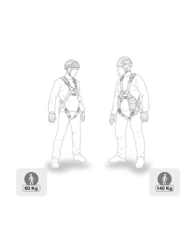 Longe double 80 cm avec absorbeur - ABSORBICA-Y 80 - PETZL®