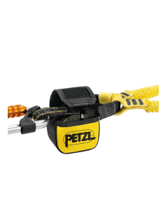 Longe double élastiqué 150 cm  avec absorbeur, mousqueton OK TRIACT LOCK et MGO alu - ABSORBICA-Y FLEX MGO - PETZL® 2