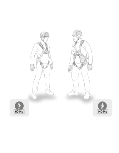 Longe double élastiquée 150 cm, mousqueton Bm'D et MGO alu - ABSORBICA-Y TIE-BACK - PETZL®