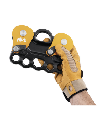 Poulie de déplacement RàB pour le secours sur tyrolienne - REEVE - PETZL®