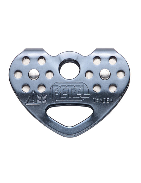 Poulie double RàB pour tyroliennes sur corde - TANDEM SPEED - PETZL®