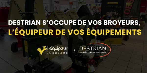 Partenariat L'équipeur et Destrian